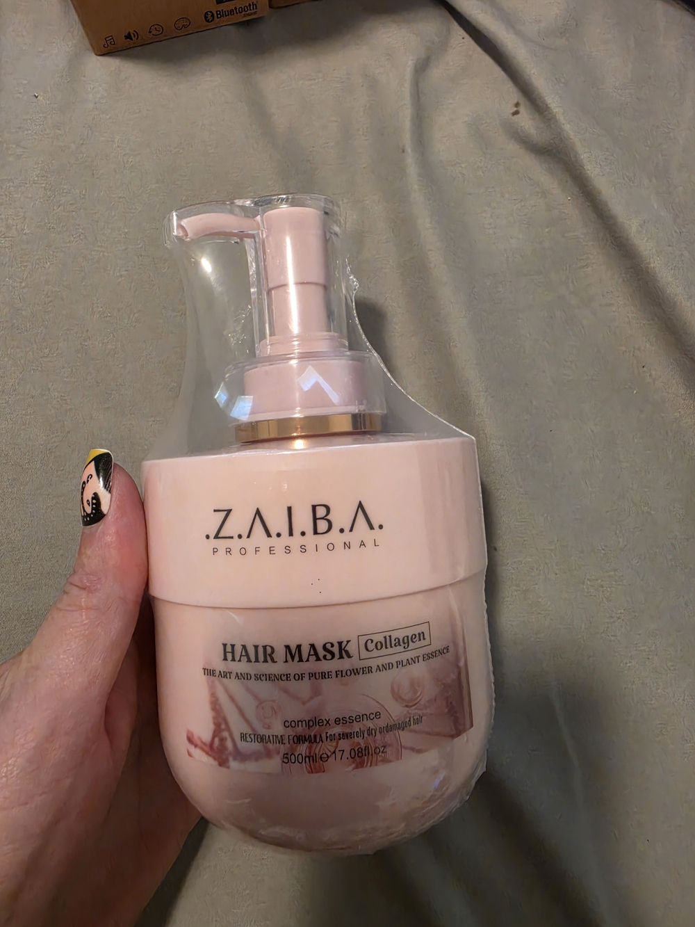 Unopened Professional Pink Collagen Hair Mask
